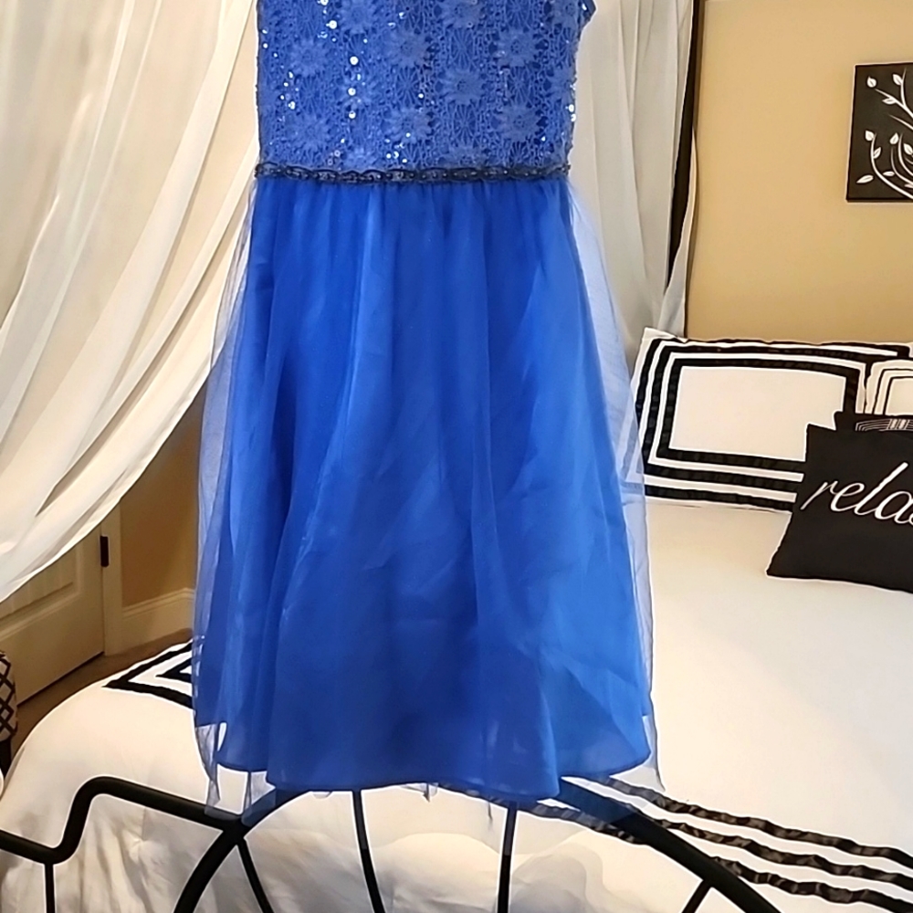 Fancy dress, Rare Editions,  size 12 baby blue